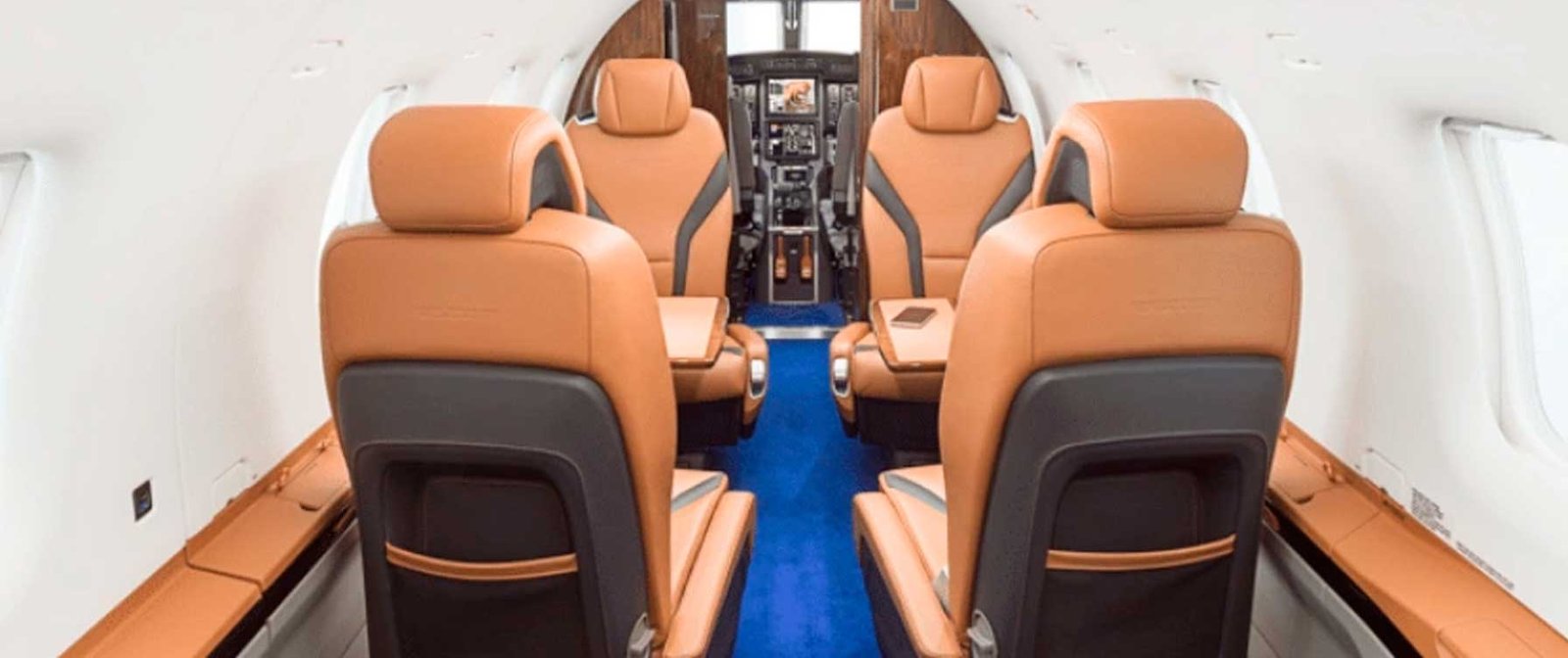 Madrid Jet Charter pilatus pc 12 interior