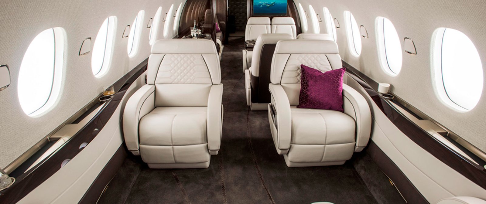 Madrid Jet Charter Heavy Jet interior1